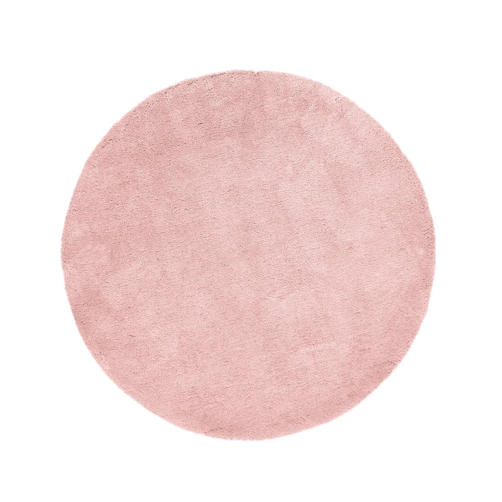 Teddy Bear Circle Rug Pink