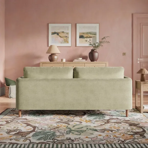 Max Soft Tonal Chenille 3 Seater Sofa 2