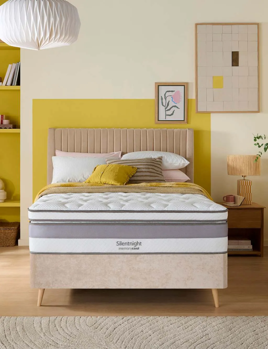Silentnight MemoryCool® 3000 Boxtop Soft Mattress White