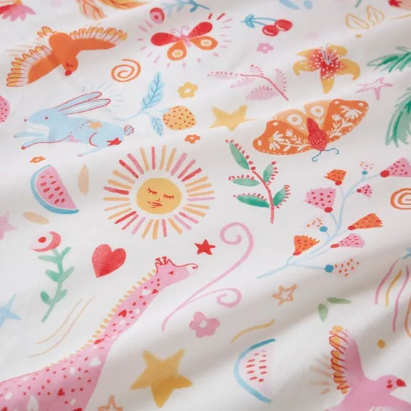 Jungle Fun Duvet Cover and Pillowcase Set 5