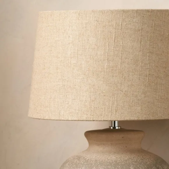 Pacific Lifestyle Rhone Ombre Sand Textured Ceramic Table Lamp 4