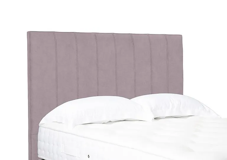 Artisan Collection Axel High Floor Standing Headboard - Single - Plush Lilac