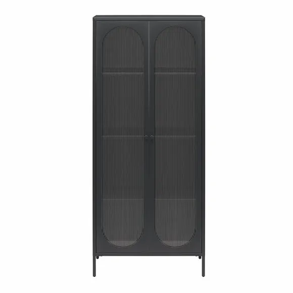 Luna Tall Fluted Sideboard, Glass 3