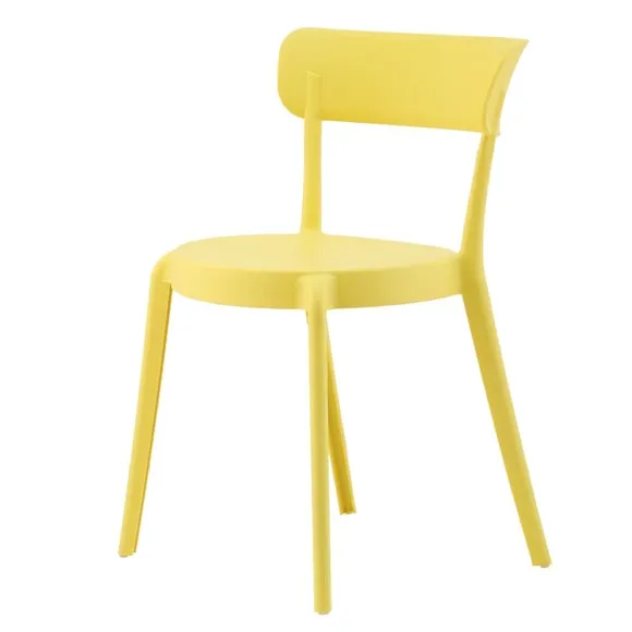 Fusion Living Plastic Bistro Dining Chair 2