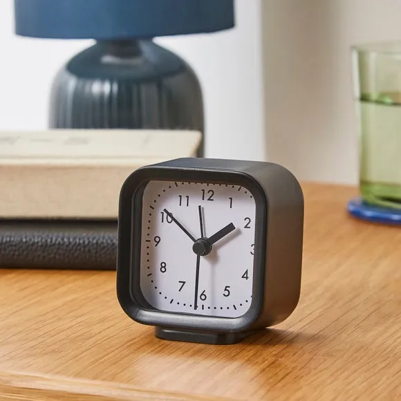 Square Analogue Alarm Clock 1