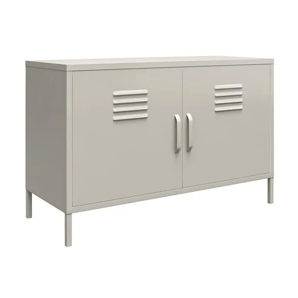 Bradford 2 Door Metal Accent Cabinet 6