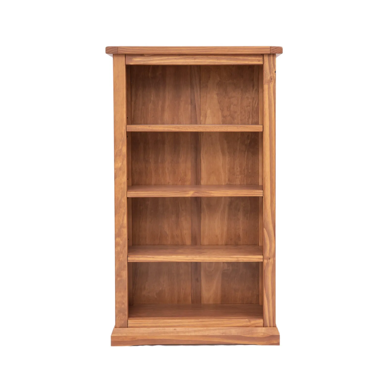Cabinet Bits Bookcase with plinth 120x70x25cm in Brown 1