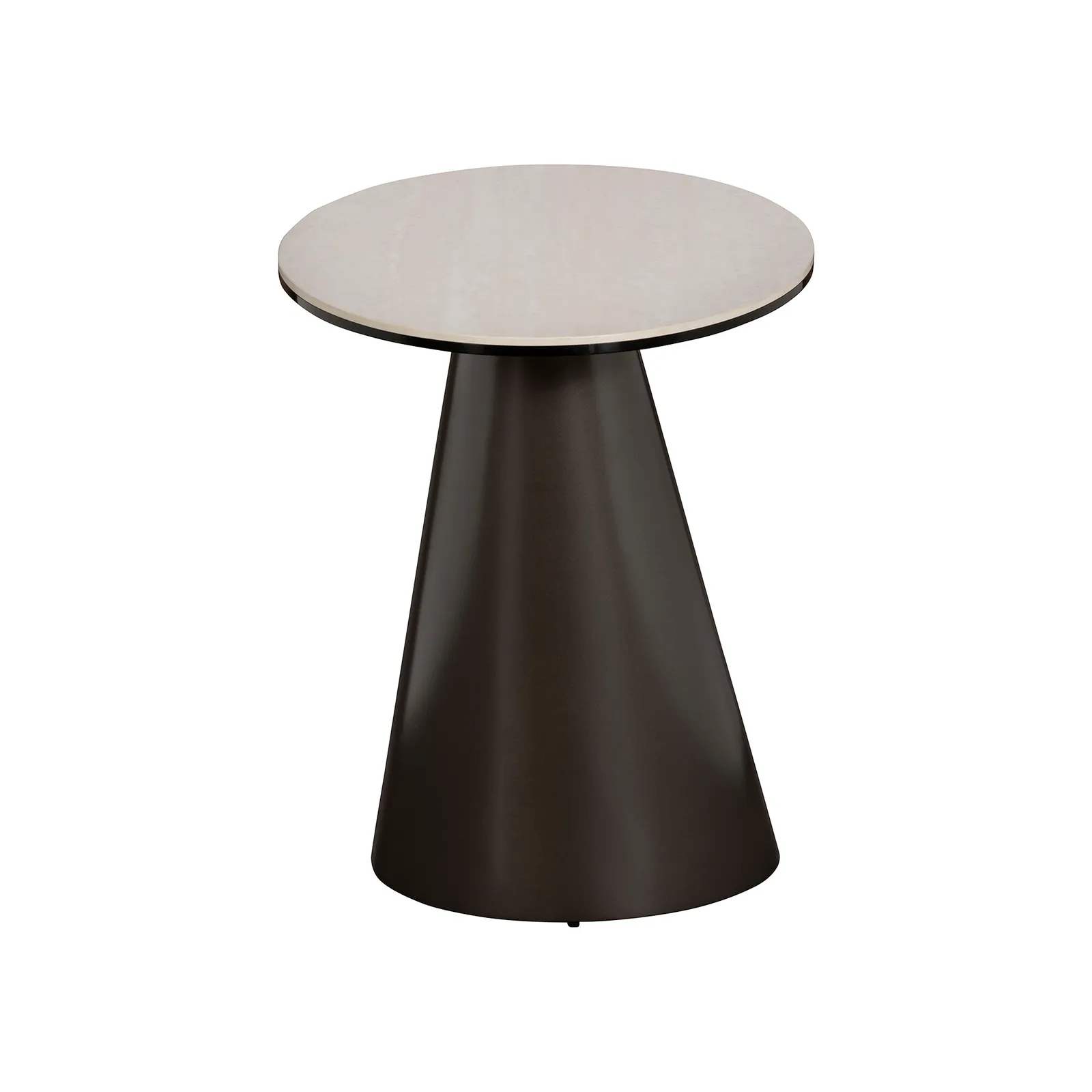 Halcyon Lamp Table 61X40X51.5 Cm, Round, White Ceramic | Barker & Stonehouse 4