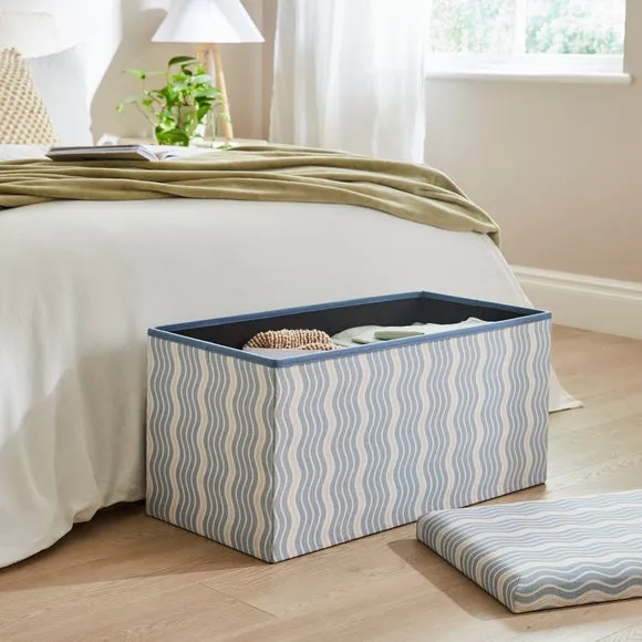 Wiggle Rectangle Ottoman 2