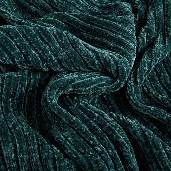 Chunky Chenille Throw Blanket 130x180cm 2