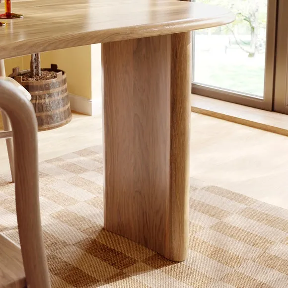 Ludo Kidney Shaped 6 Seater Dining Table 4
