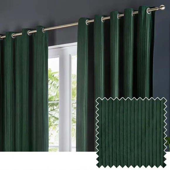 Paoletti Corinthian Eyelet Curtains 5