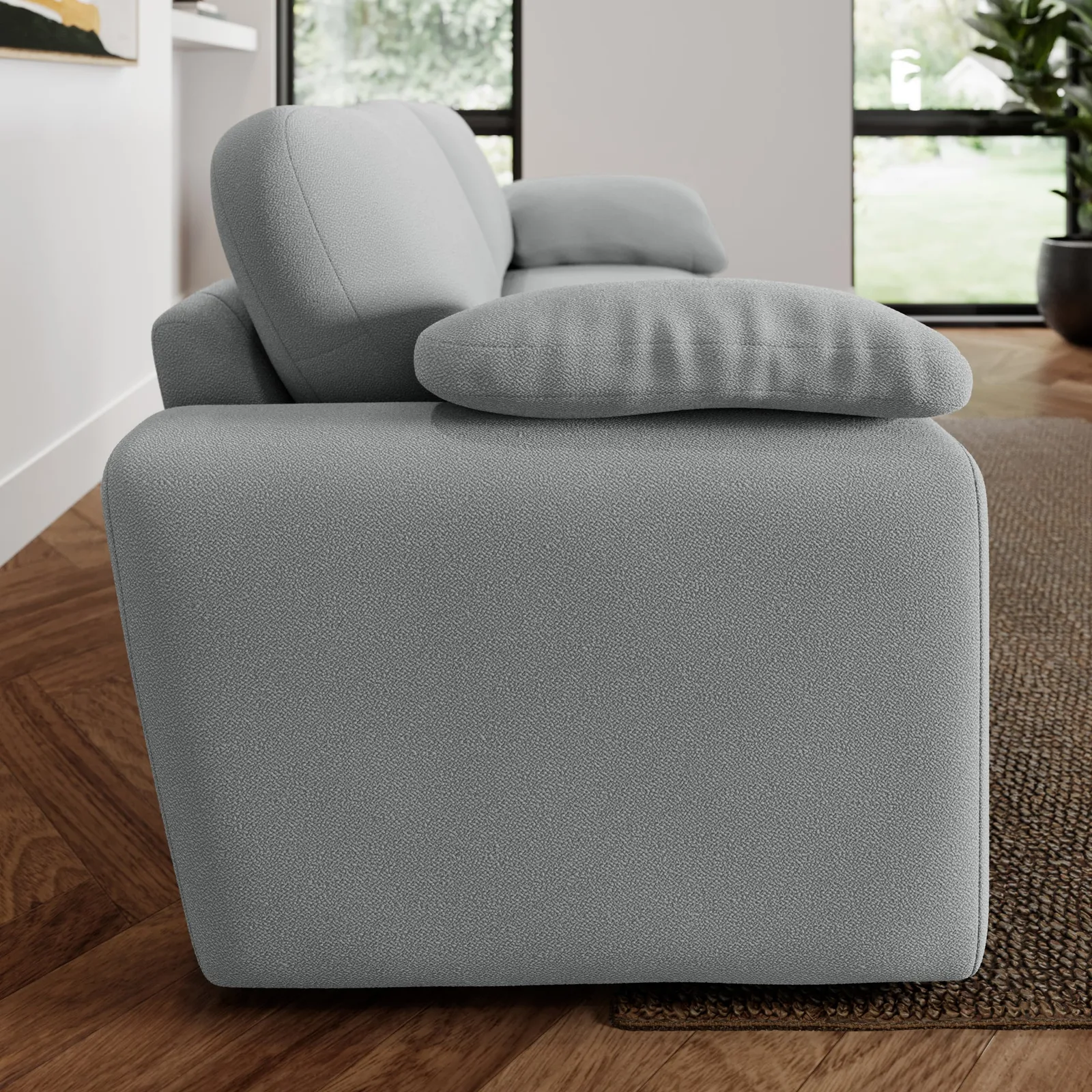 Magnus Cosy Weave 3 Seater Sofa 2