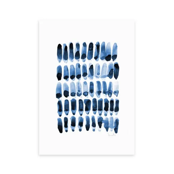 East End Prints Blue Set I Print 2
