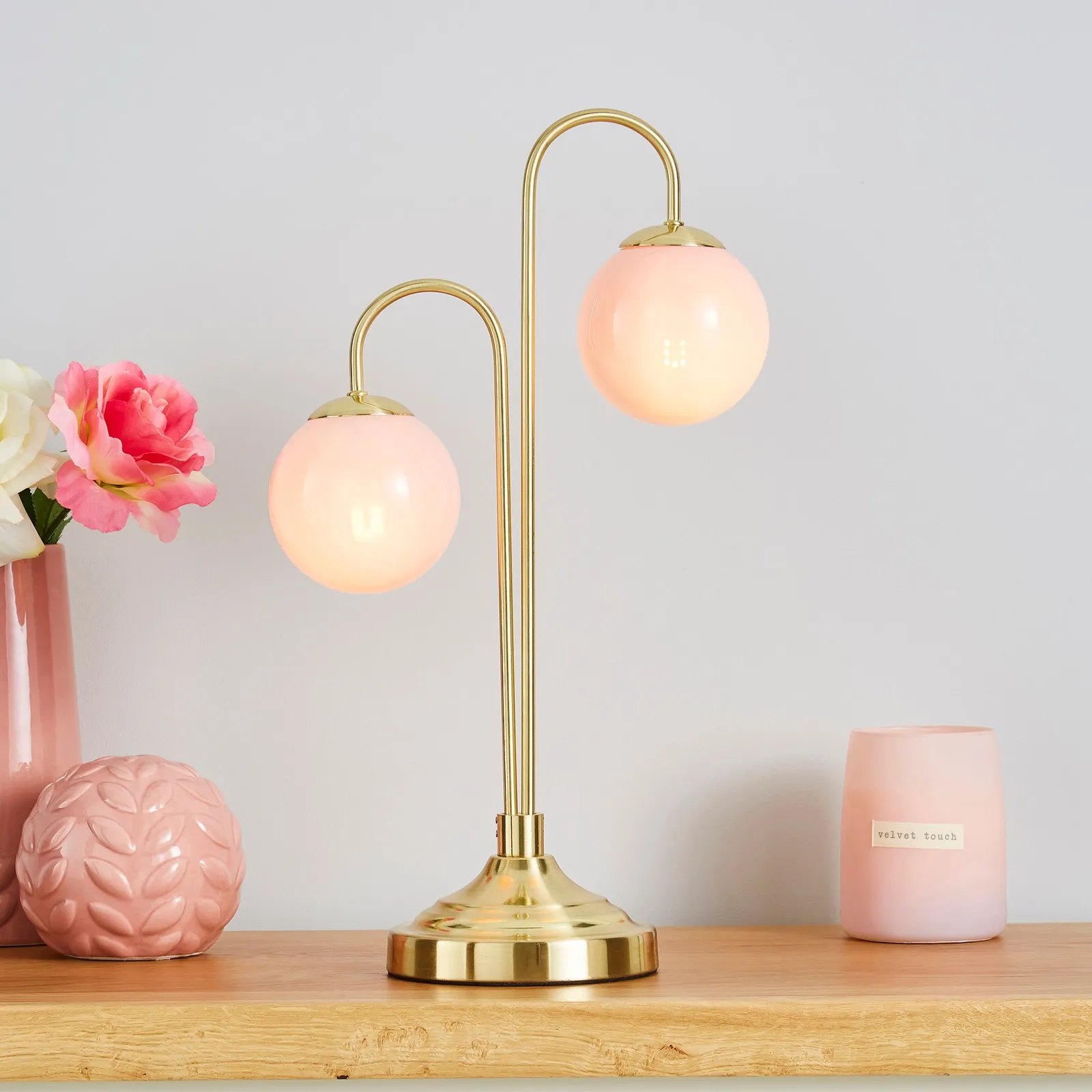 Gigi Pink Table Lamp Pink