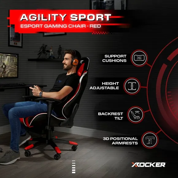X Rocker Agility Sport Office Gaming Chair 2