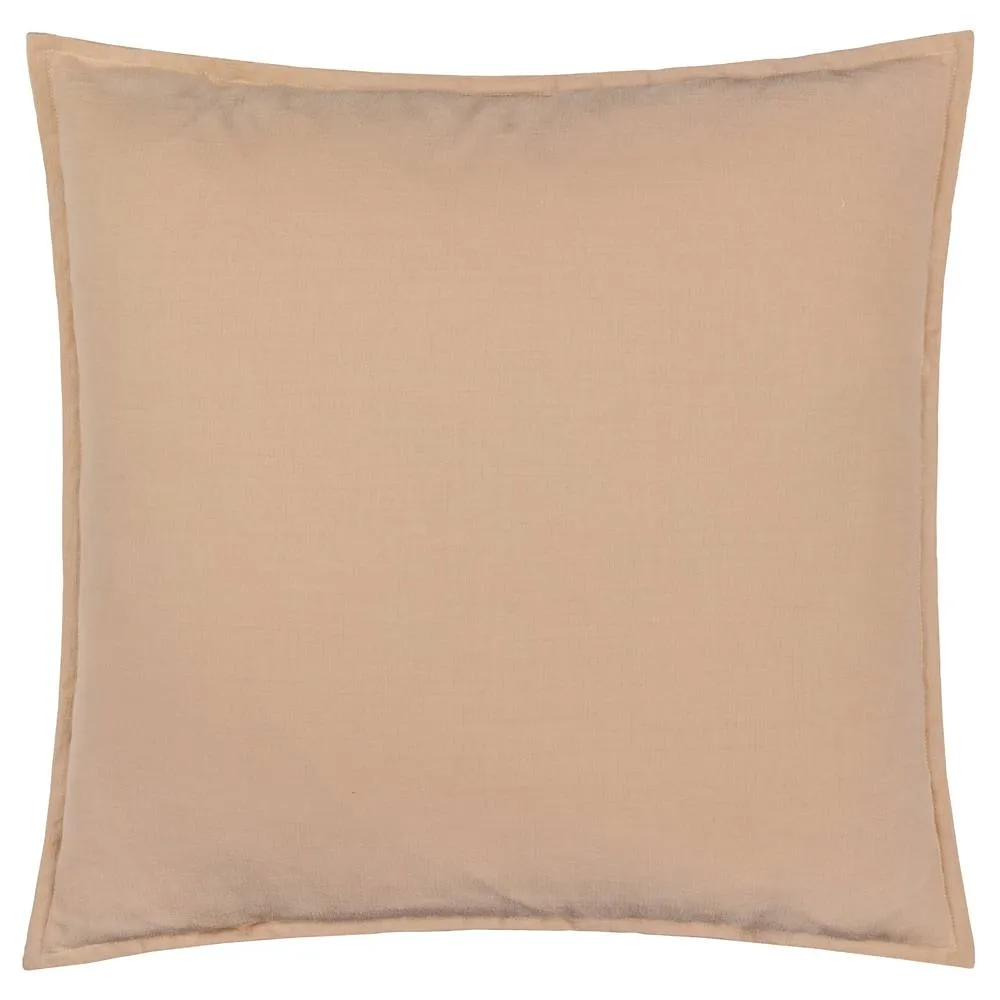 Yard Slub Cotton Cushion in Natural 2