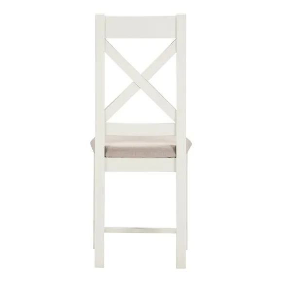 Windsor Set of 2 Cross Back Dining Chairs 5
