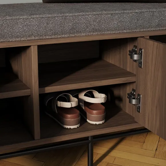 3 Door Bryant Storage Bench 3