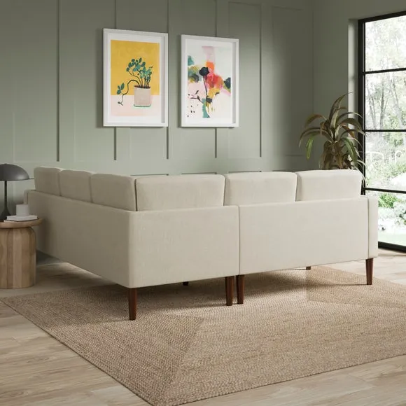 Jacob Luna Fabric Large Corner Sofa 2