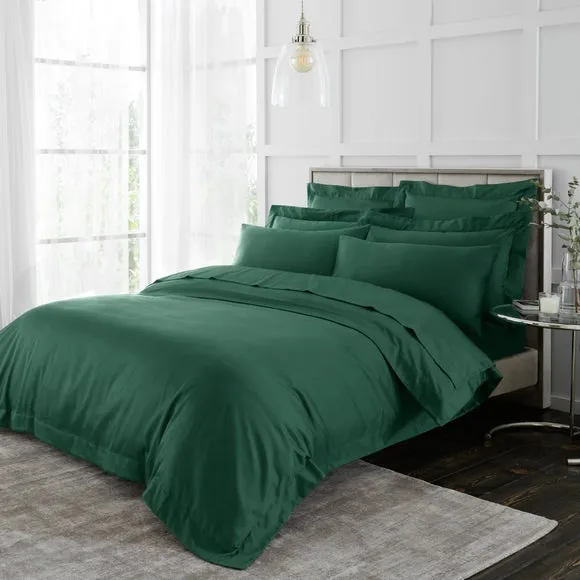 Hotel 230 Thread Count 100% Cotton Sateen Fitted Sheet 2