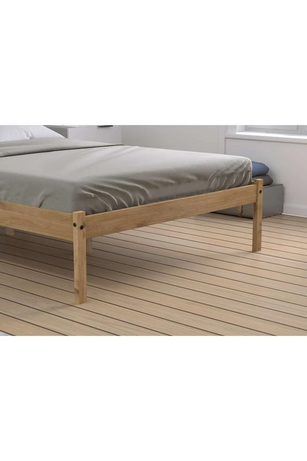 Birlea Porto Bed Frame Brown 3