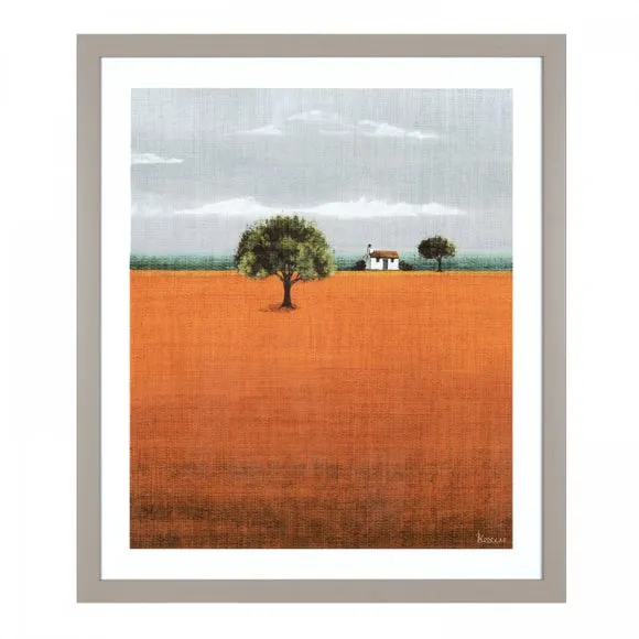 Evening Glow Framed Print
