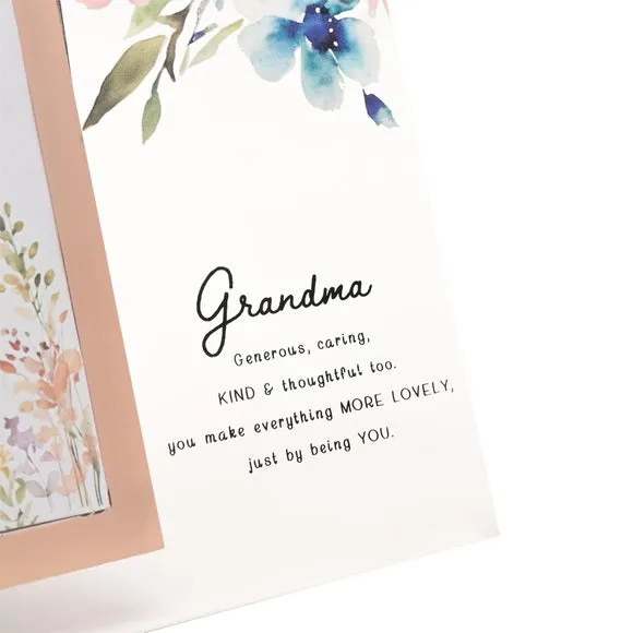 The Cottage Garden Floral Glass Photo Frame 4