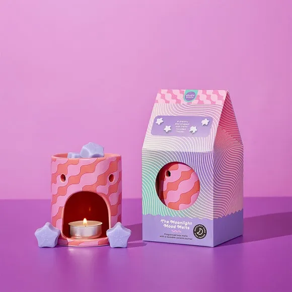 Studio Blom Dream Big Moonlight Mood Burner and Wax Melts