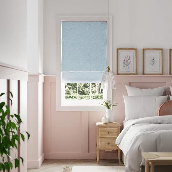 Luna Easy Chain Blackout Roman Blind 1
