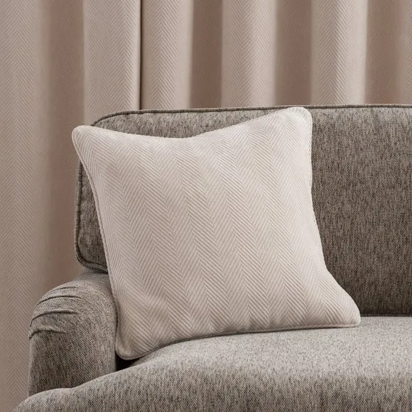 Soft Chenille Herringbone Cushion