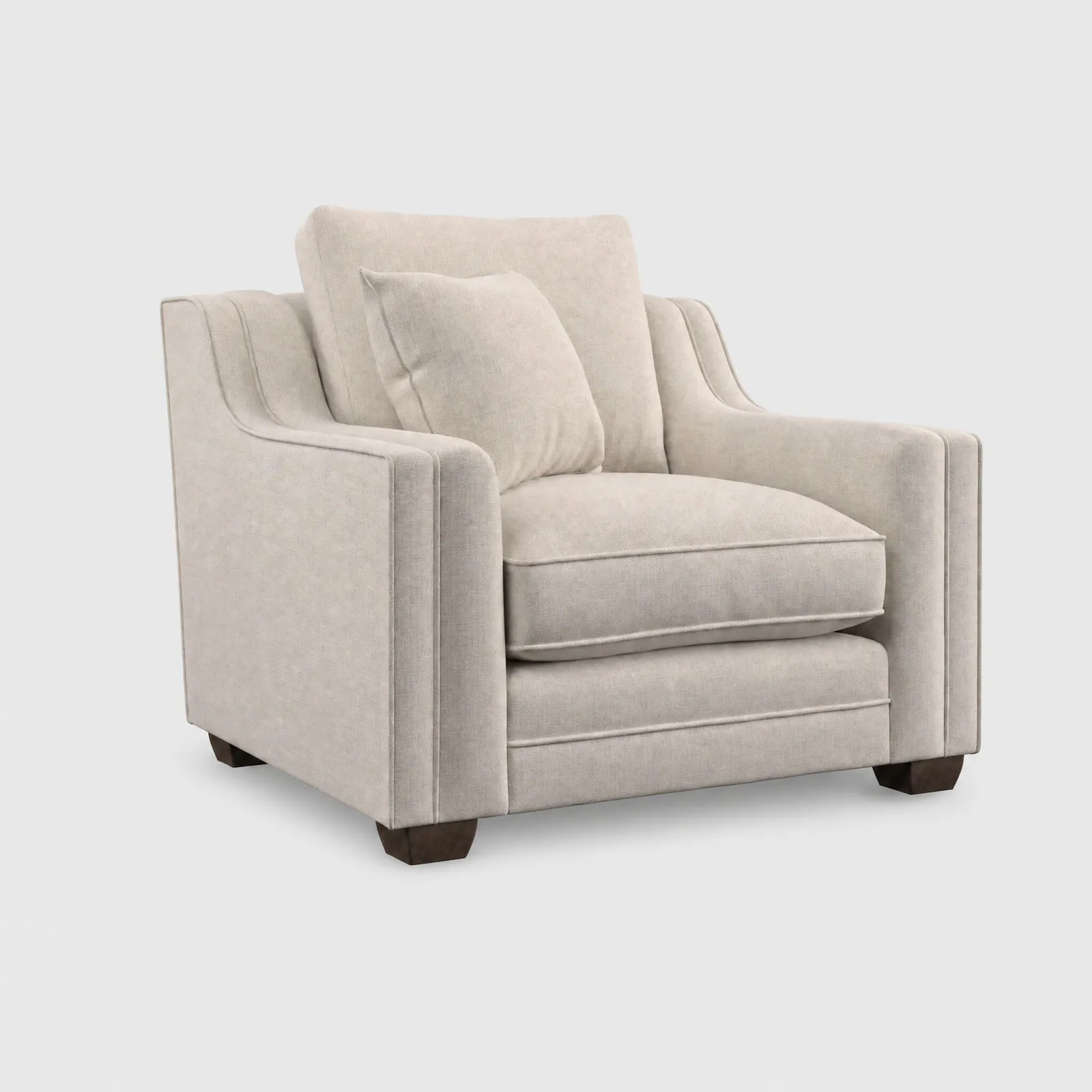 Stirling Armchair, Neutral | Barker & Stonehouse