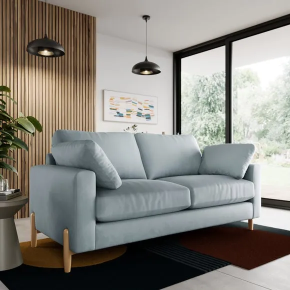 Apollo Vintage Velvet 3 Seater Sofa 2
