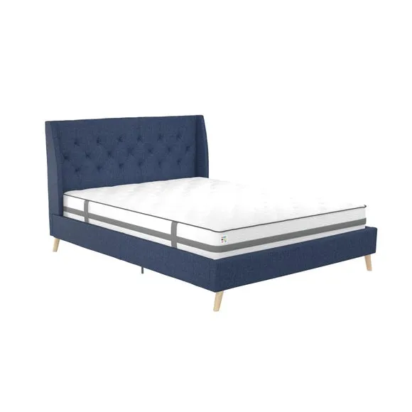 Novogratz Her Majesty Bed, Linen 4