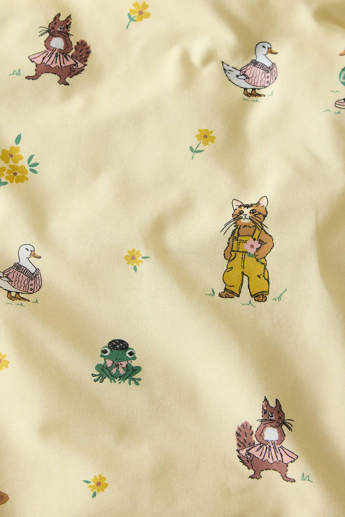 Party Animals Duvet Set - Yellow 3