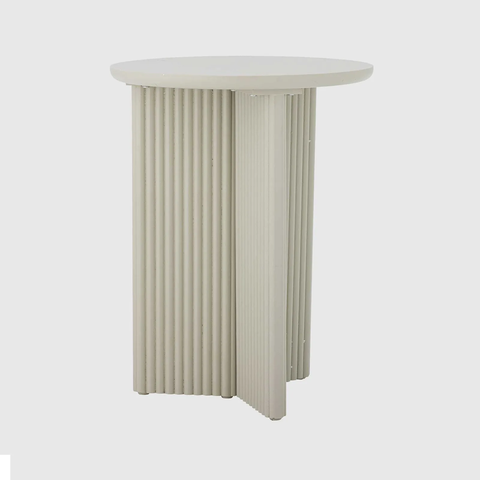 White Round Side Table, Round Wood | Barker & Stonehouse 2
