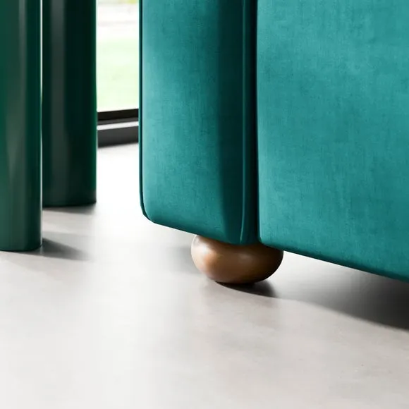 Zoe II Velvet 2 Seater Sofa 5