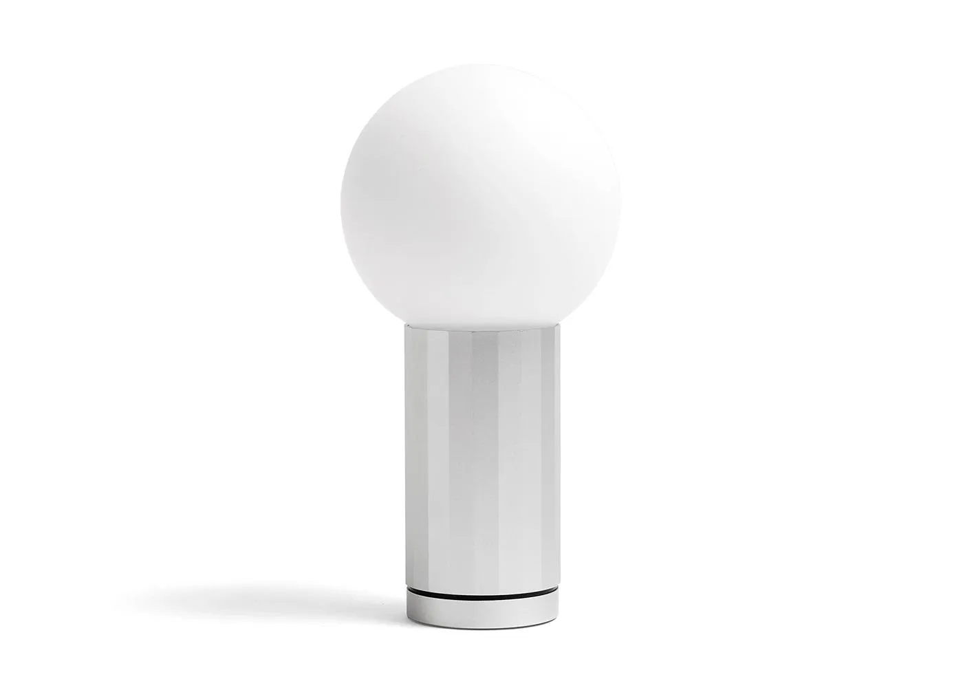 HAY Turn On LED Table Lamp Aluminium
