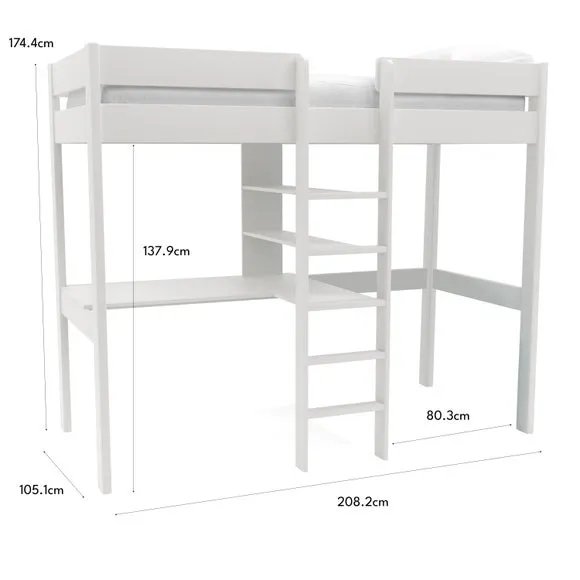 Uno Highsleeper Pine 6