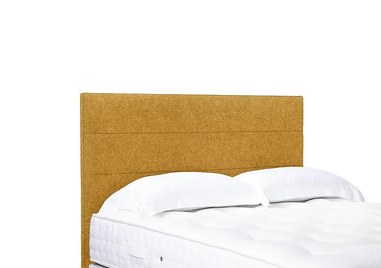 Artisan Collection Natsu Standard Floor Standing Headboard - Single - Tweed Mustard