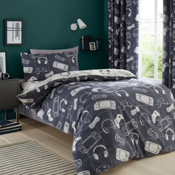 Ultimate Gamer Quilt Cover & Pillowcase Set