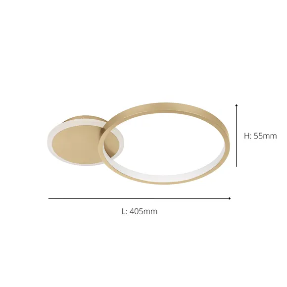 EGLO Gafares LED Flush Ceiling Light 5