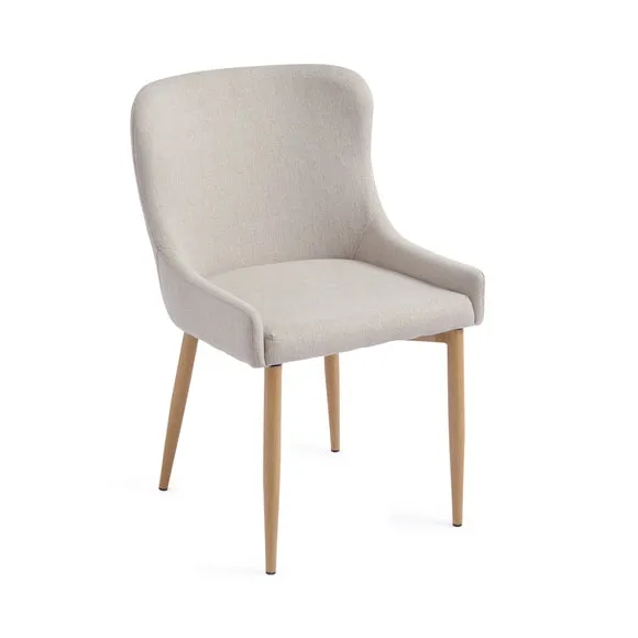 Montreal Set of 2 Dining Chairs, Fabric 5