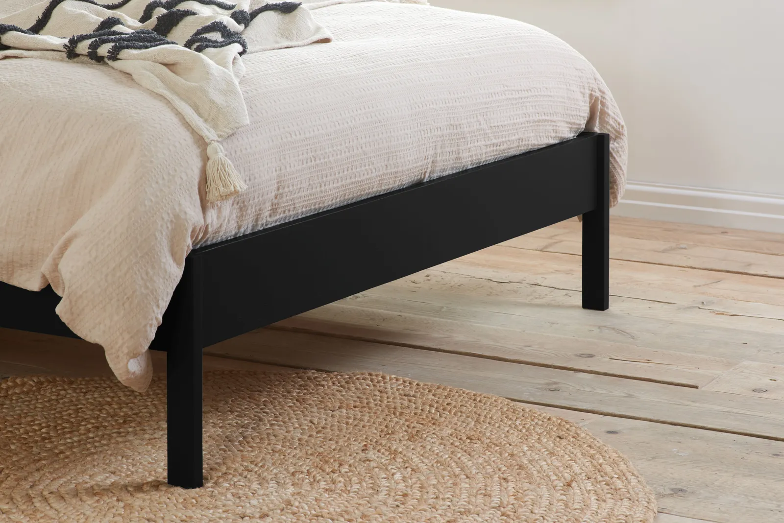 Birlea Rattan Bed Frame Margot Bedstead in Black 4