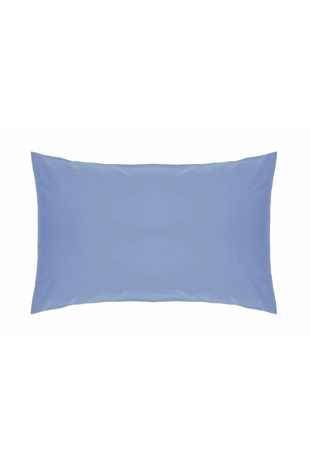 Belledorm Easy Care 200 Thread Count Cotton Polyester Percale Housewife Pillowcase in Bright Blue 1