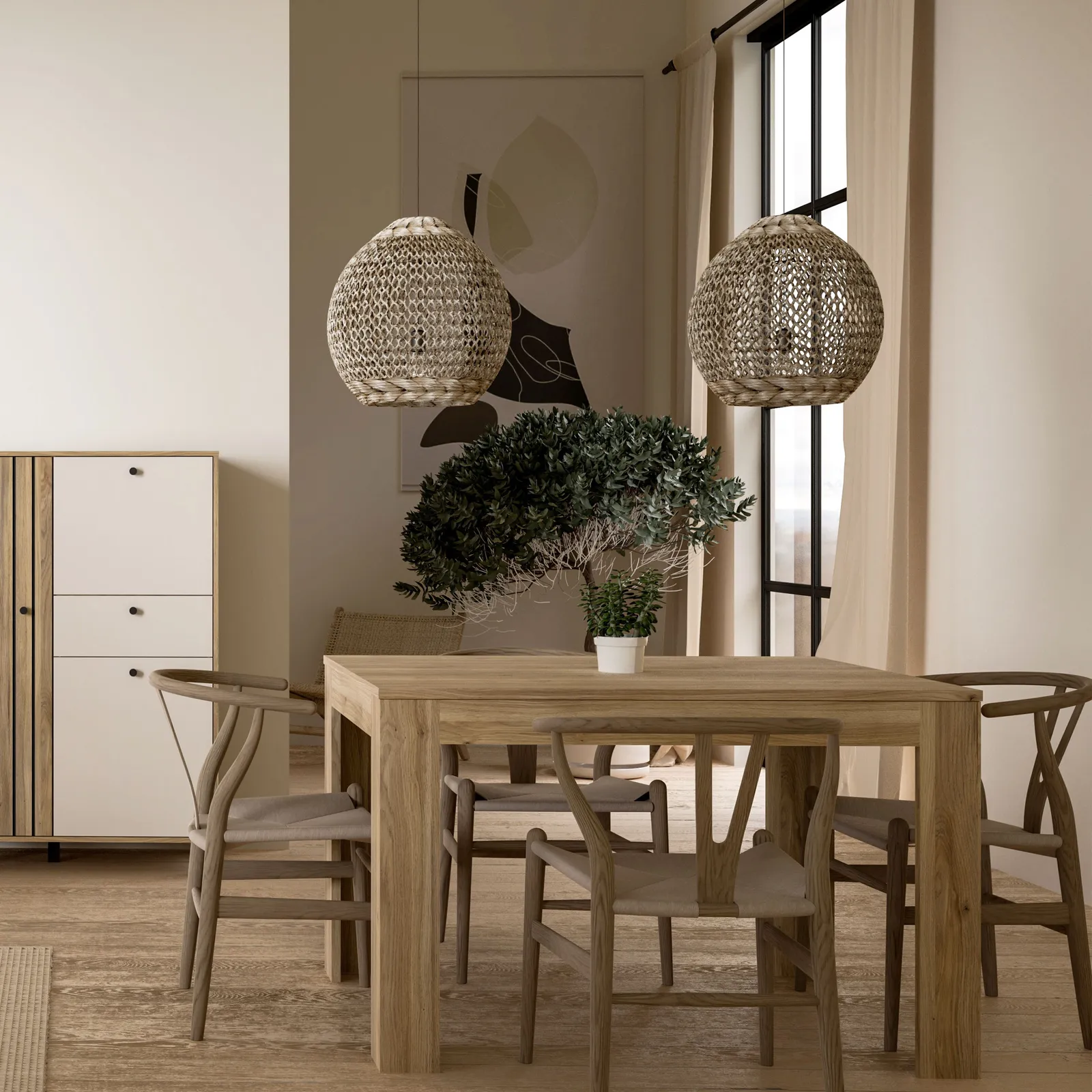 Furniture To Go Grafton Extending Dining Table in Oak in Brown 5