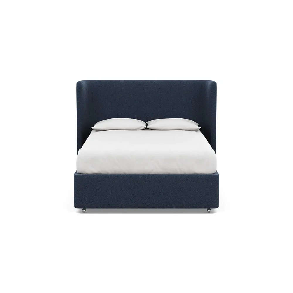 Heal's Deep Divan King Boucle Indigo None