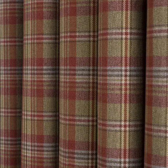 Kenmore Check Eyelet Curtains 3