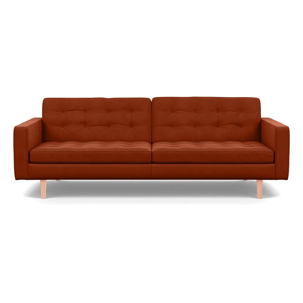 Heal's Hepburn 4 Seater Sofa Nobilis Rust Natural 1