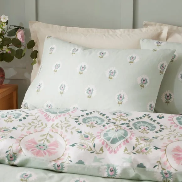 Hani 100% Cotton Duvet Cover and Pillowcase Set 4